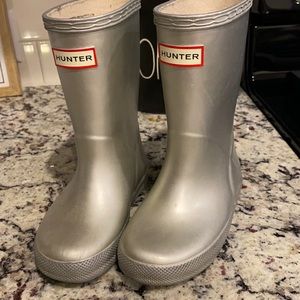 Hunter little girls rain boots